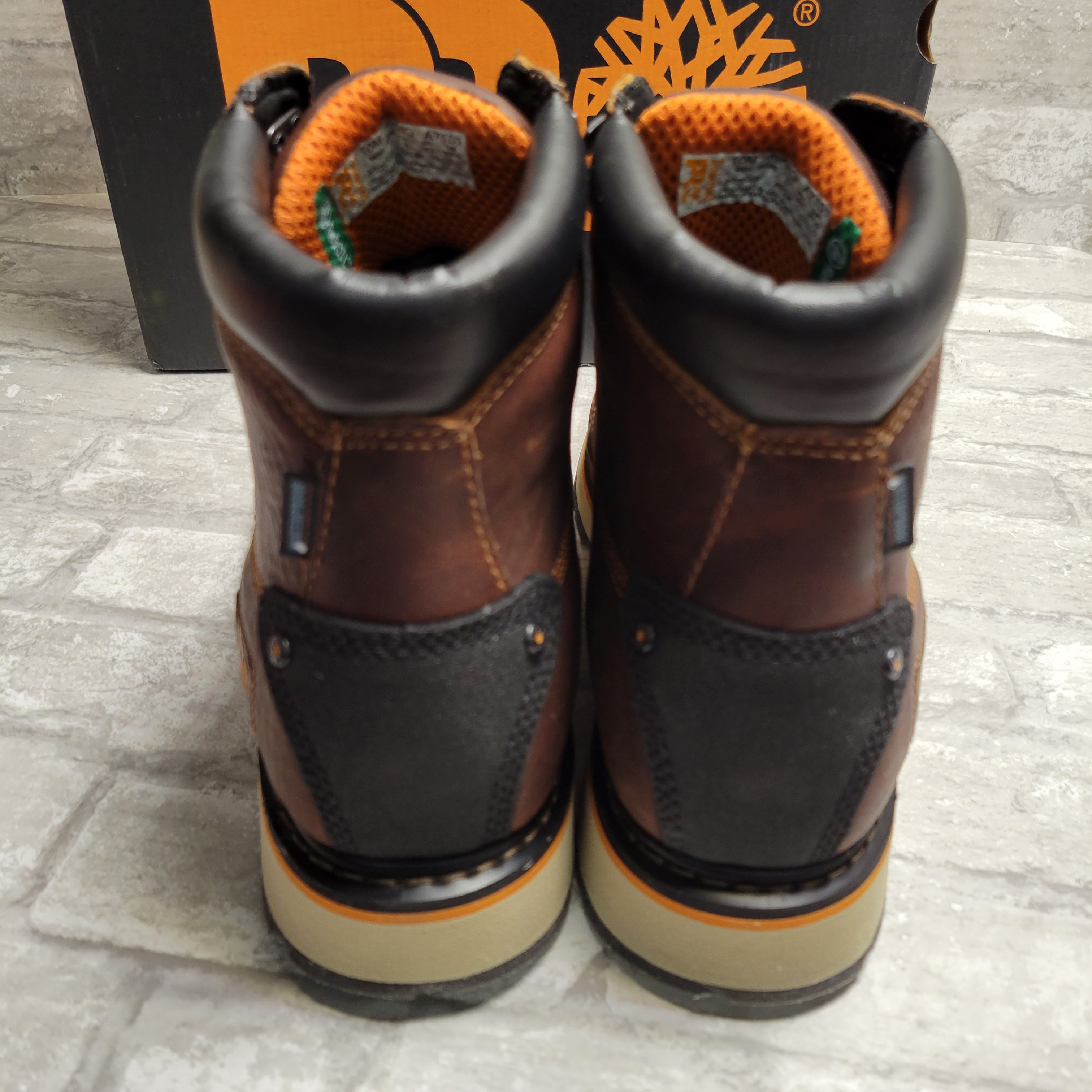 Timberland PRO Gridworks 6" Moc Soft Toe Waterproof, Brown 10M (8037927551214)
